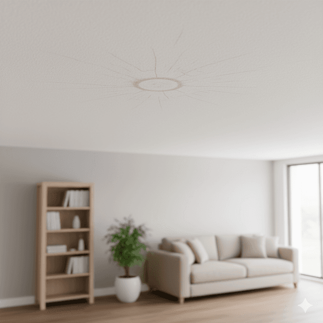 Active roof leaks showing water damage